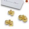 bông tai dior chốt ren vàng 10k 3314