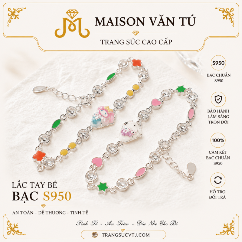 Lắc bạc s950 cho bé B882670