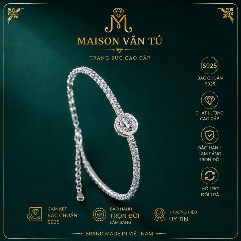 Lắc tay bạc ta s925 L093779